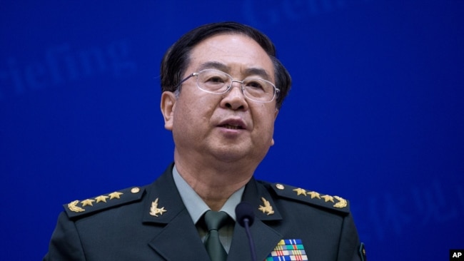中国军队总参谋长房峰辉（资料照片）