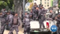 Forte présence policière à Caracas avant une manifestation