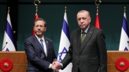 Cumhurbaşkanı Erdoğan ve İsrail Cumhurbaşkanı Herzog