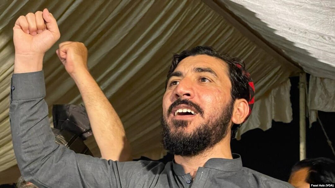 منظور پشتين په کراچۍ کې پرلت ته وېنا 