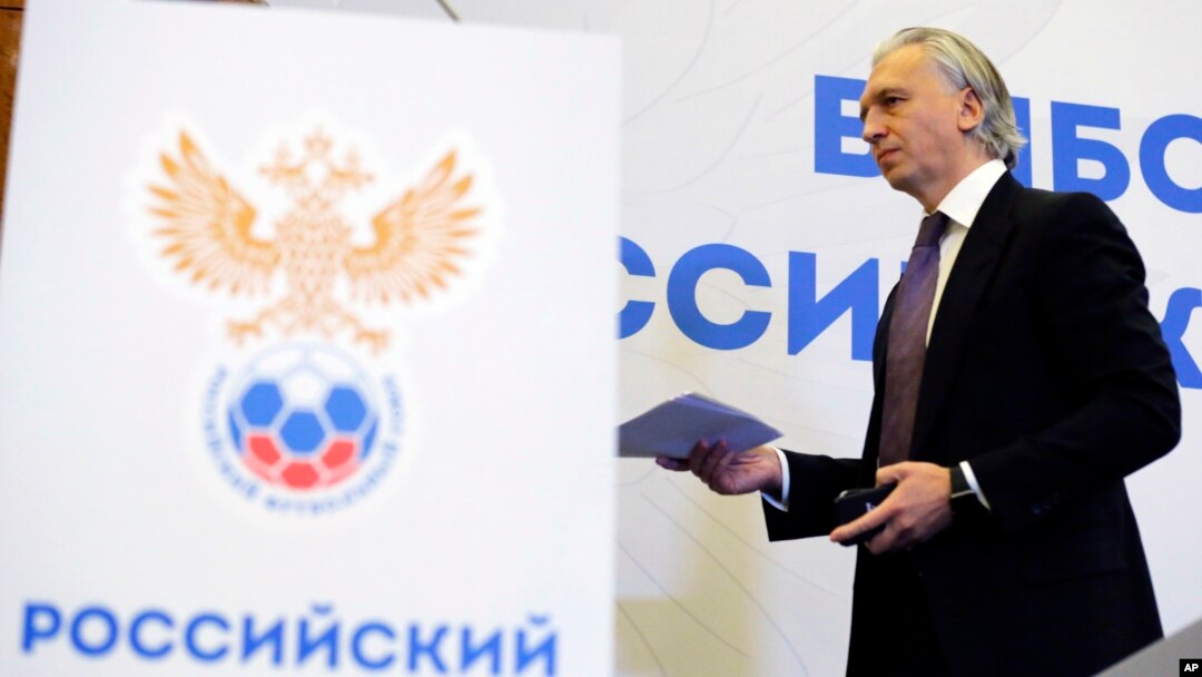 Alexander Dyukov, người đứng đầu Liên đoàn bóng đá Nga.