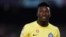 Le gardien camerounais de l'Inter Milan Andre Onana au Camp Nou du FC Barcelone, le 12 octobre 2022.