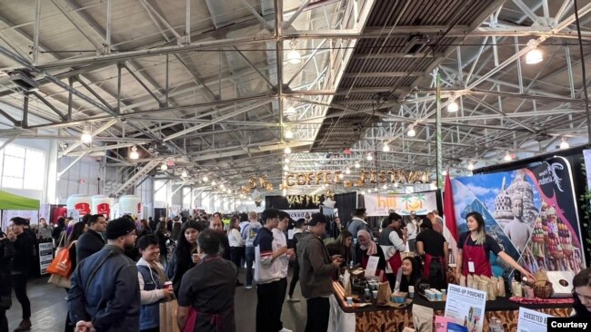 Suasana San Francisco Coffee Festival 2022. (Foto: koleksi pribadi /Beaneka dan Bimo)