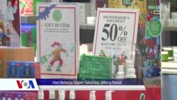 Sapa Dunia VOA: Hari Belanja "Super Saturday" Menjelang Natal di AS