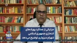 جزئیاتی از عملکرد پهپادهای انتحاری جمهوری اسلامی؛ شهرام سبزواری توضیح می‌دهد