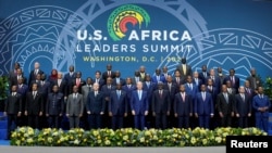 File -U.S President Joe Biden and leaders pose for a family photo during the U.S.-Africa Leaders Summit at the Walter E. Washington Convention Center, in Washington, D.C., U.S. December 15, 2022.
