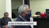 
Prisión para expresidente y exvicepresidenta de Guatemala