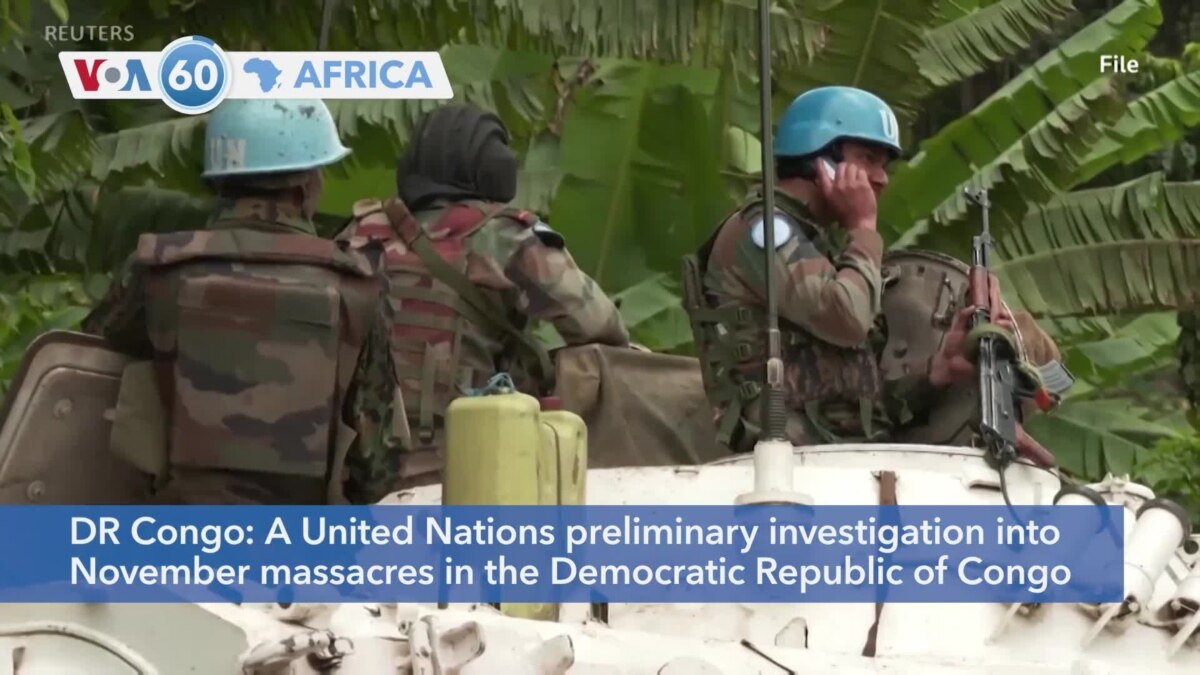 VOA60 Africa - UN: M23 Armed Group Executed At Least 131 Villagers In ...