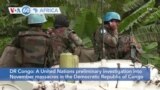 VOA60 Africa - UN: M23 armed group executed at least 131 villagers in November