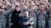 북한 김정은 둘째 딸 또 ICBM 관련 행사 등장…‘조기 후계작업 돌입’ 등 해석 분분