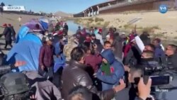 Meksika Sınırında Göçmen Kampına Müdahale
