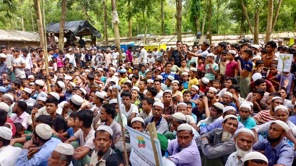 Rohingya Protest In Bangladesh Demand Repatriation To Myanmar