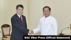မြန်မာဆိုင်ရာ တရုတ်အထူးကိုယ်စားလှယ် စစ်ကောင်စီ အကြီးအကဲနဲ့ တွေ့ဆုံ 