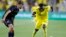 Foto Achiv: Derick Etienne (a dwat) drible balon an pandan match Columbus Crew kont CF Montreal, 3 Out, 2022. 