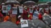 Berharap RUU PPRT Segera Disahkan, Puluhan PRT Unjuk Rasa di Depan Istana