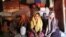 An unidentified Rohingya family is seen at their Cox's Bazar shanty in Bangladesh. The family, like many others in the community, has been unable to afford to marry off their oldest daughters, aged 20 and 18. (Noor Hossain/VOA)