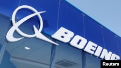 Logo de Boeing.