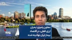 معاون رضوی: بحران ارزی فعلی، در اقتصاد بیمار ایران نهادینه شده