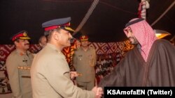 سومر ڏينهن پاڪستان آرمي چيف عاصم منير جي سعودي ولي عهد شهزادي محمد بن سلمان سان ملاقات