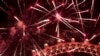 Fireworks light up the sky over London to celebrate the New Year on Jan. 1, 2023 