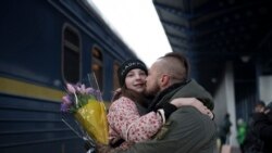 烏克蘭一些家庭在戰爭中新年團聚