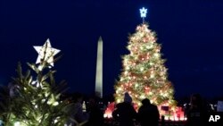Pema e Krishtlindjes në kryeqytetin amerikan