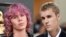 Foto Achiv: The Kid Laroi pandan yon paret nan seremoni pri Grammy yo epi Justin Bieber.