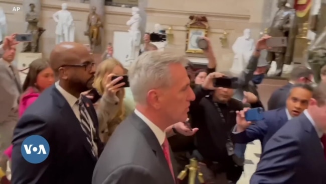 Impasse au Congrès: lueur d'espoir pour Kevin McCarthy Impasse au Congrès: lueur d'espoir pour Kevin McCarthy