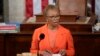 Clerk of the U.S. House of the Representatives Cheryl Johnson speaks to members in the House chamber as the House meets for the third day to elect a speaker and convene the 118th Congress in Washington, Jan. 5, 2023. 