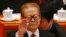 FILE - Former Chinese President Jiang Zemin gestures during the opening session of the 18th Communist Party Congress held at the Great Hall of the People in Beijing, Nov. 8, 2012. Jiang died Nov. 30, 2022, at 96.