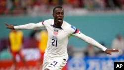 Tim Weah, jogador de futebol, filho de George Weah