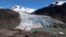 FILE - Chunks of ice float on Mendenhall Lake in front of the Mendenhall Glacier on May 30, 2022, in Juneau, Alaska. 