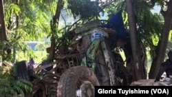 Imodoka yakoze impanuka