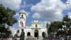 Imagen del santuario de la Divina Pastora en Santa Rosa, Barquisimeto, Venezuela, el 13 de enero de 2023. [Foto: Carolina Alcalde, VOA]
