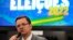 El ahora exministro de Justicia de Brasil, Anderson Torres, habla durante una conferencia de prensa sobre la llamada "Operación Elecciones", previo a las elecciones generales del domingo 2 de octubre, en Brasilia, Brasil, el sábado, 1 de octubre de 2022. [Archivo].