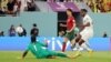 Portugal's João Félix scores the second goal in their opening Group H fixture against Ghana at the 2022 FIFA World Cup