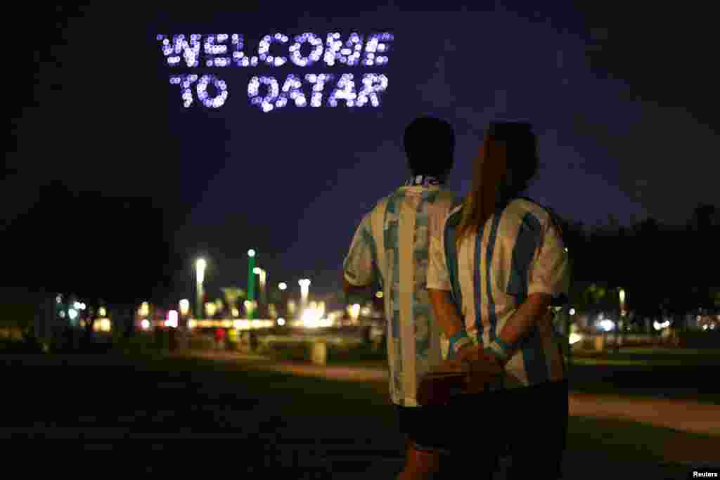 Amantes del fútbol han viajado miles de kilómetros para llegar a Qatar y apoyar a sus selecciones.&nbsp;