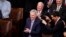 U.S. Rep. Kevin McCarthy, R-Calif., smiles after winning the 15th vote in the House chamber as the House enters the fifth day trying to elect a speaker and convene the 118th Congress in Washington, Jan. 7, 2023.