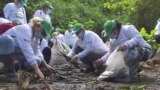 Mujeres de comunidades costeras en El Salvador trabajan para proteger sus recursos naturales