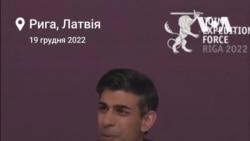 «Їхня безпека – це наша безпека», – Ріші Сунак про допомогу Україні. Відео