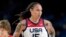 Foto Achiv: Brittney Griner pandan yon match kont Japon nan Jezolenpik Ete yo, 8 Out, 2021.