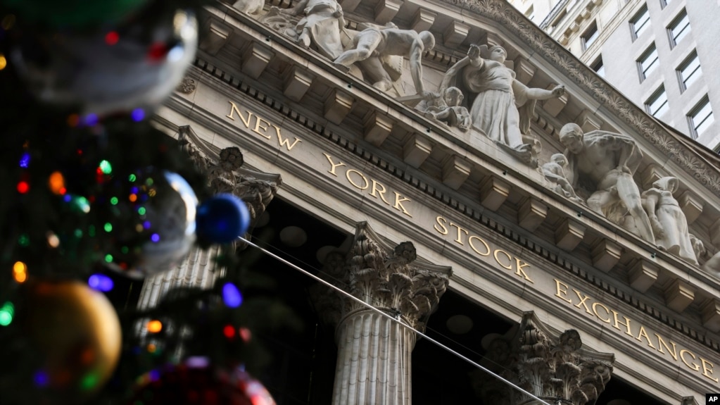 纽约证券交易所 （2022年12月14日）(photo:VOA)