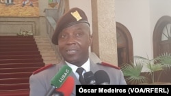 Olinto Paquete, chefe do Estado-Maior das Forças Armadas de São Tomé e Príncipe, São Tomé, 1 Dezembro 2022