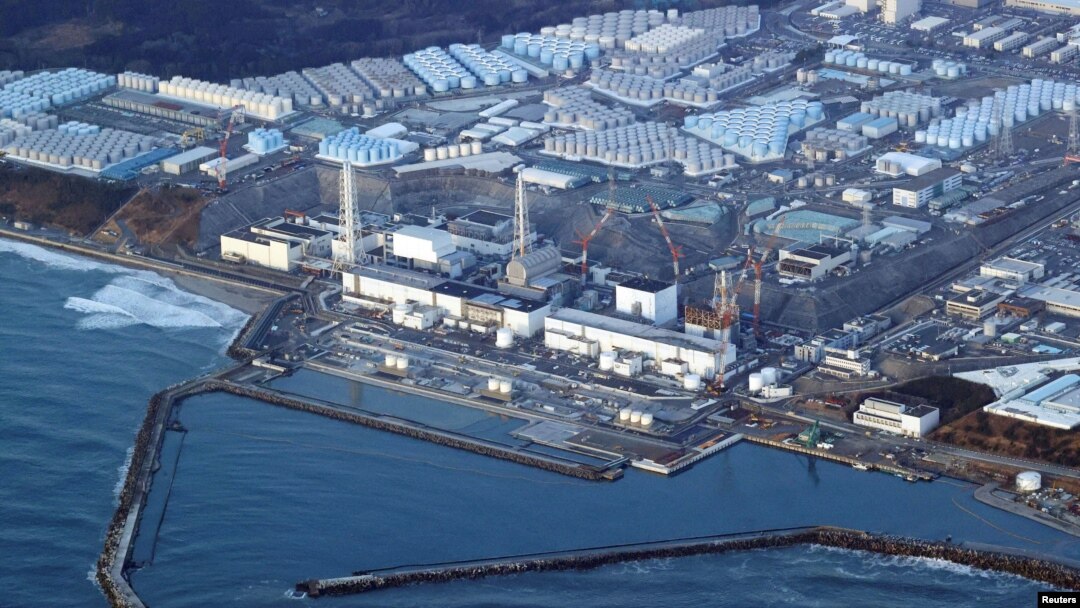 Nhà máy điện hạt nhân Fukushima Daiichi bị tàn phá sau động đất (ảnh chụp vào tháng 3/2022).
