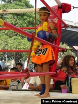 Stamp Fairtex started learning Muay Thai when she was 5 years old before she rose to become an leading female fighter.