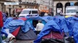 Paris'in Ortasında Göçmen Kampı