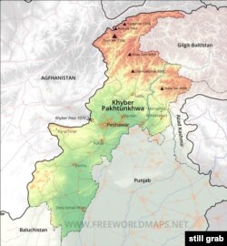 Khyber Pakhtunkhwa map (FreeWorldMaps.net)