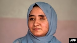Fatima Amiri is seen in a close-up photo.