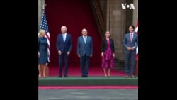 北美洲领导人在墨西哥城参加峰会 