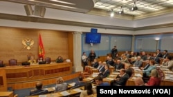 Sednica Skupštine Crne Gore 28. novembra 2022.